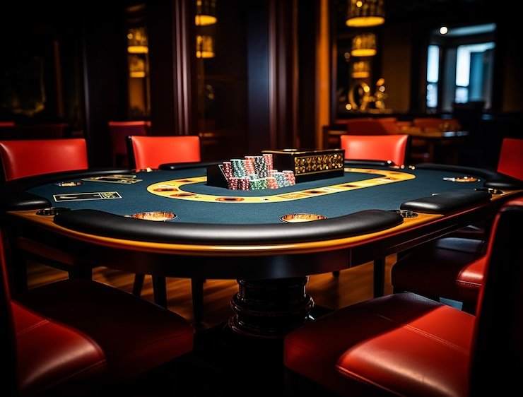 Antarmuka taruhan untuk permainan baccarat Antarmuka pemain baccarat
